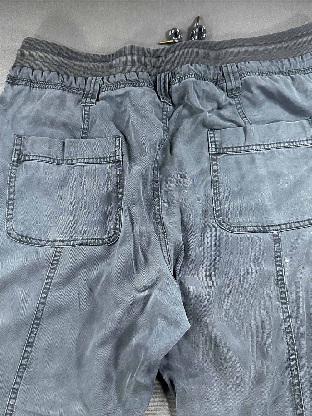 Anthropologie Pilcro Relaxed jogger elastic waist Pants - Blue - Women’s Size XL - Picture 7 of 12